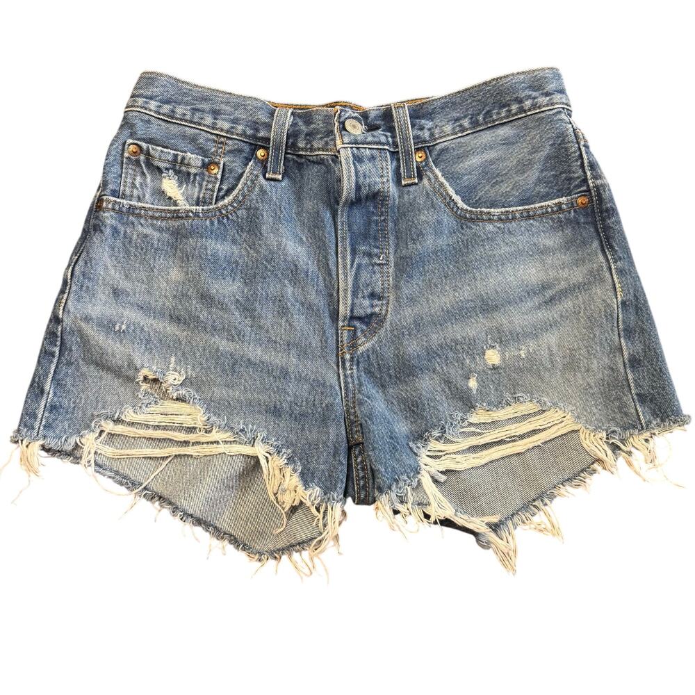 Levi's 501 Button Fly Denim Shorts